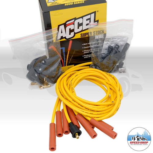 ACCEL 4040 Super Stock 8mm Silikon Zündkabel